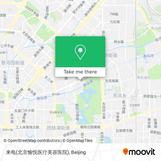 来电(北京愉悦医疗美容医院) map