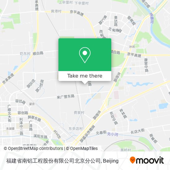 福建省南铝工程股份有限公司北京分公司 map