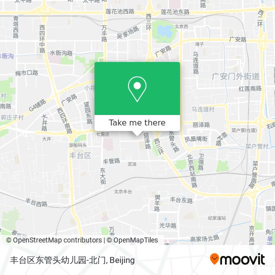 丰台区东管头幼儿园-北门 map