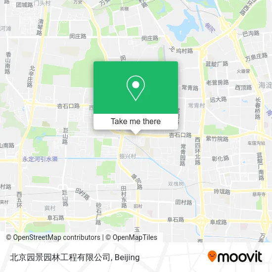 北京园景园林工程有限公司 map