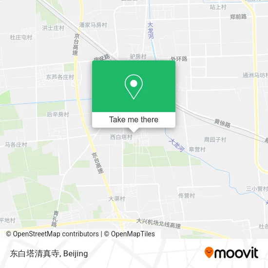 东白塔清真寺 map