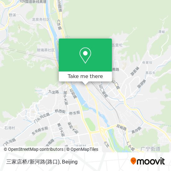 三家店桥/新河路(路口) map
