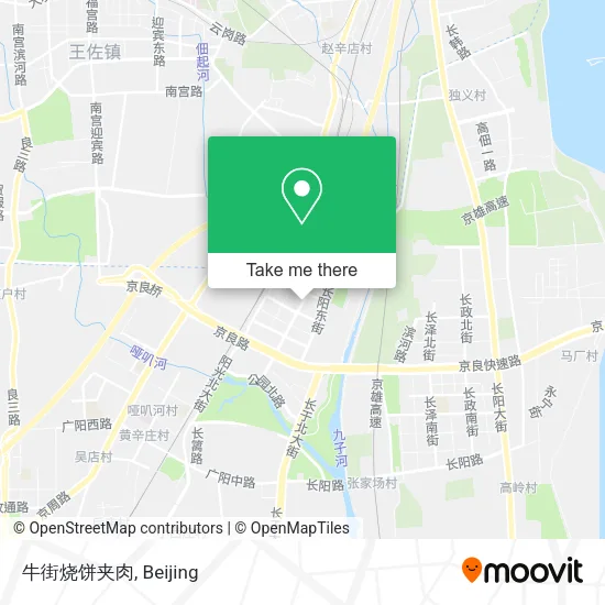 牛街烧饼夹肉 map