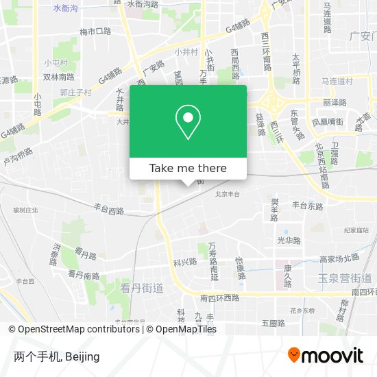 两个手机 map