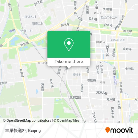 丰巢快递柜 map