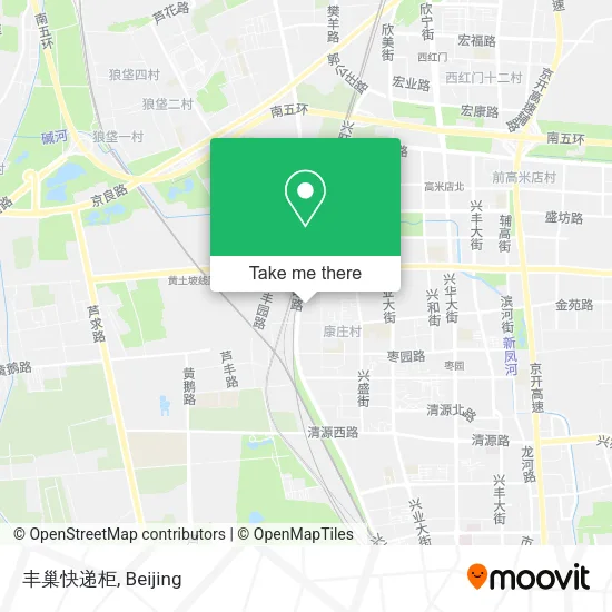 丰巢快递柜 map