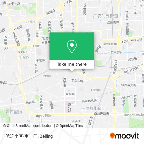 优筑小区-南一门 map