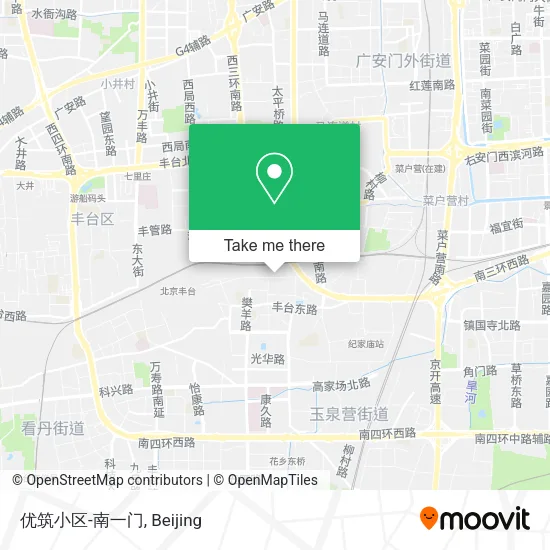 优筑小区-南一门 map
