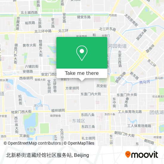 北新桥街道藏经馆社区服务站 map