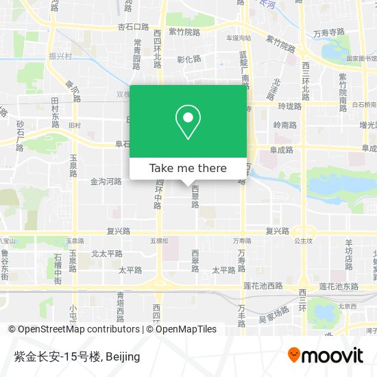 紫金长安-15号楼 map