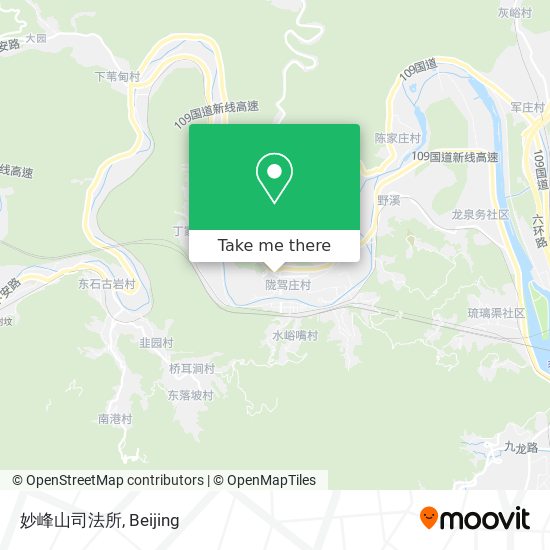 妙峰山司法所 map