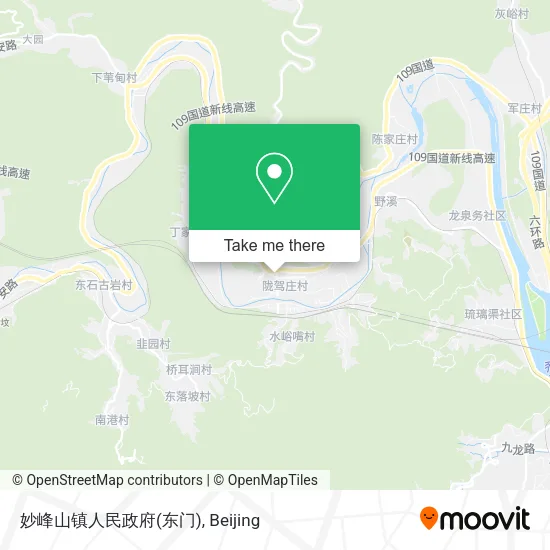 妙峰山镇人民政府(东门) map