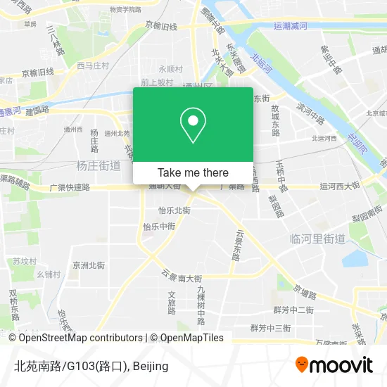 北苑南路/G103(路口) map