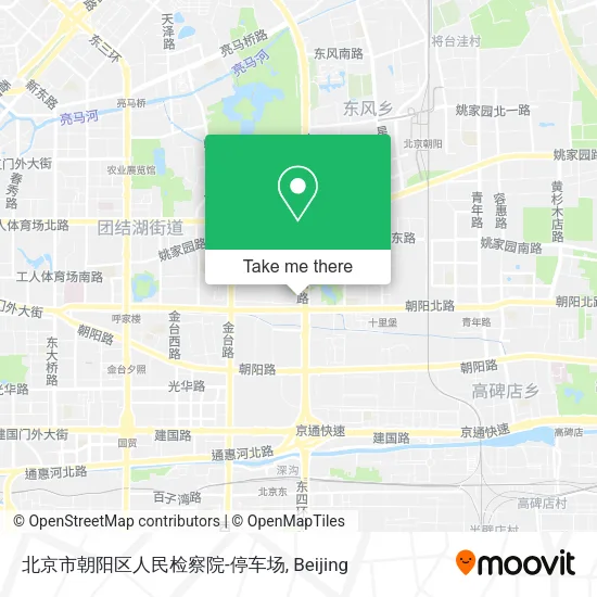 北京市朝阳区人民检察院-停车场 map