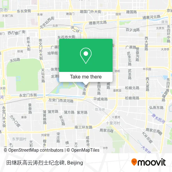 田继跃高云涛烈士纪念碑 map