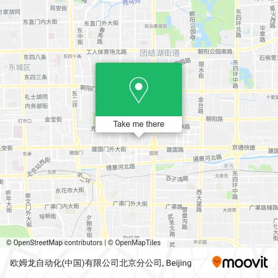 欧姆龙自动化(中国)有限公司北京分公司 map