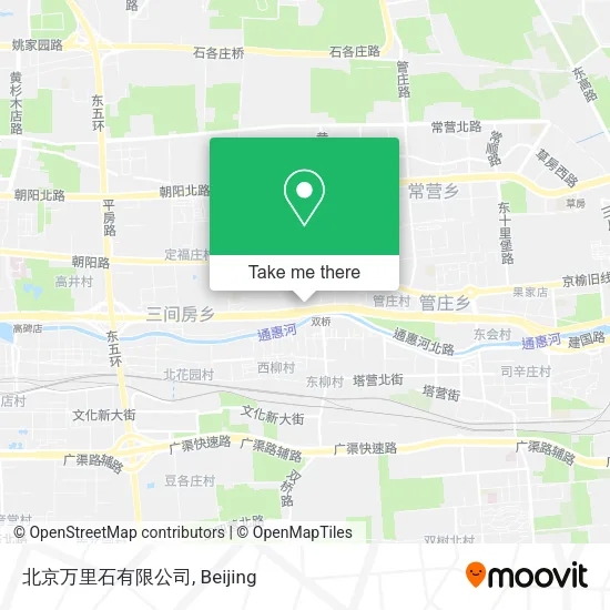 北京万里石有限公司 map