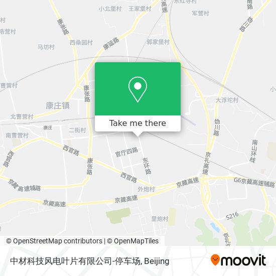 中材科技风电叶片有限公司-停车场 map