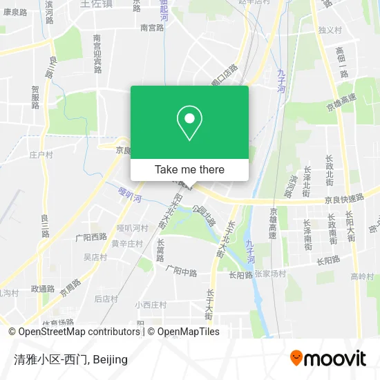 清雅小区-西门 map