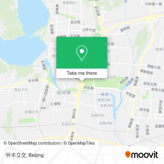 怀丰立交 map