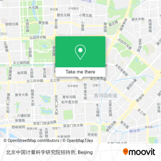 北京中国计量科学研究院招待所 map