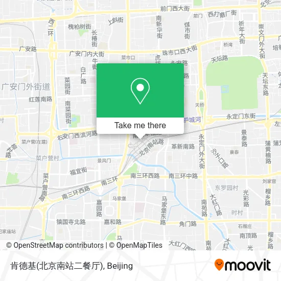 肯德基(北京南站二餐厅) map