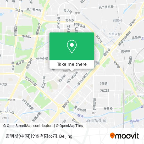 康明斯(中国)投资有限公司 map