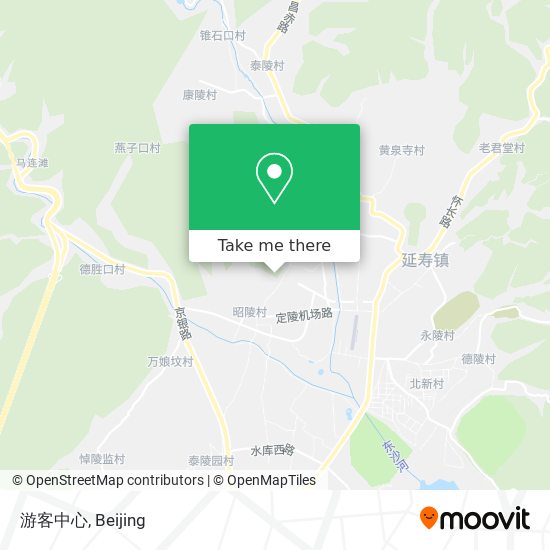 游客中心 map