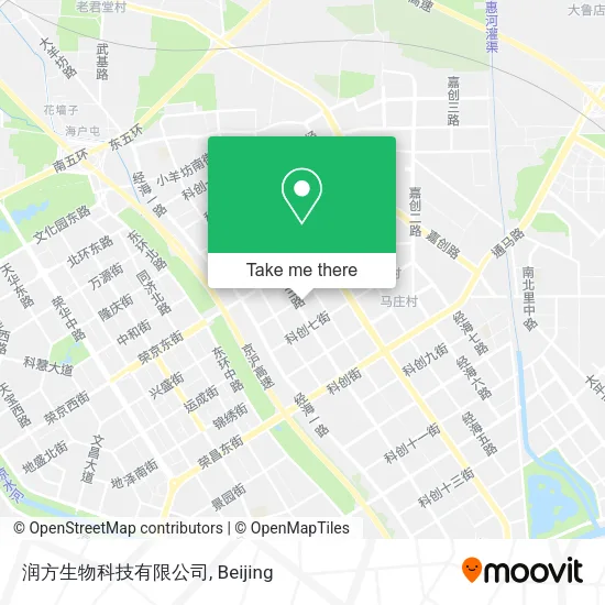 润方生物科技有限公司 map