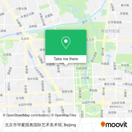 北京市华夏国奥国际艺术美术馆 map