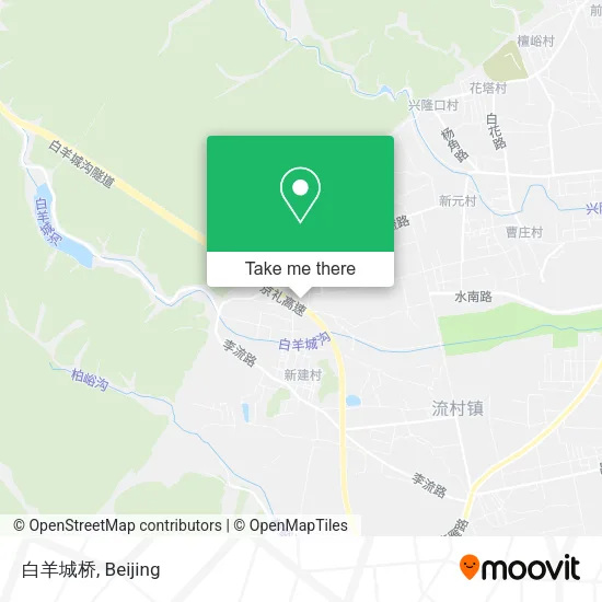 白羊城桥 map