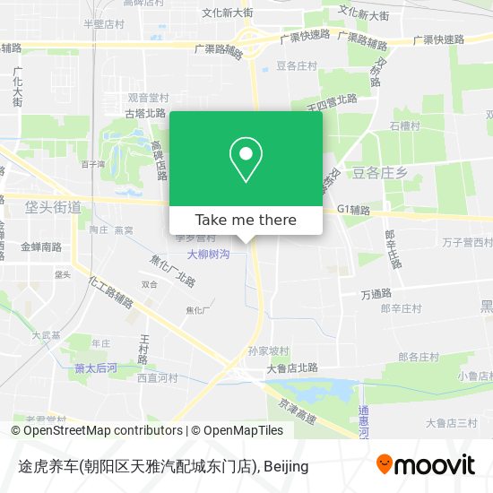 途虎养车(朝阳区天雅汽配城东门店) map