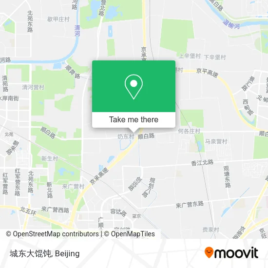 城东大馄饨 map