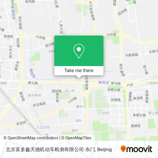 北京富多鑫天德机动车检测有限公司-东门 map