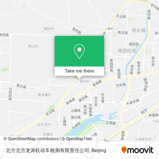 北方北方龙涛机动车检测有限责任公司 map