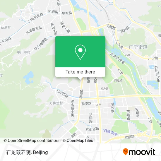 石龙颐养院 map