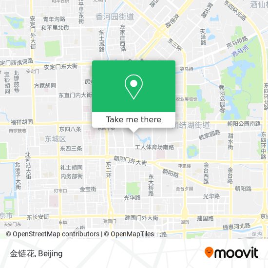 金链花 map