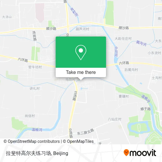拉斐特高尔夫练习场 map