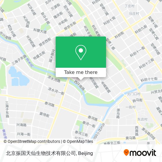 北京振国天仙生物技术有限公司 map