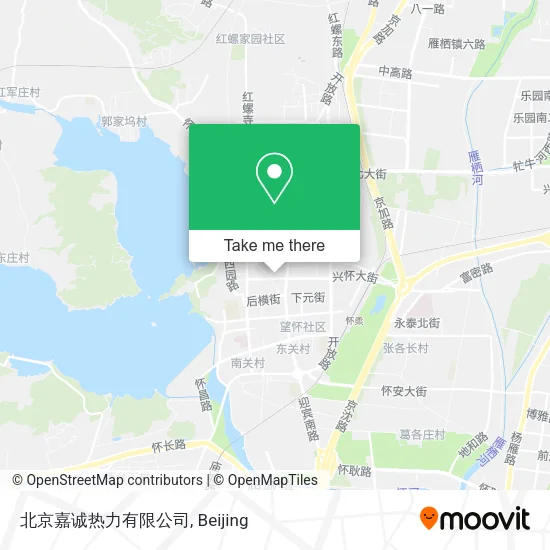北京嘉诚热力有限公司 map