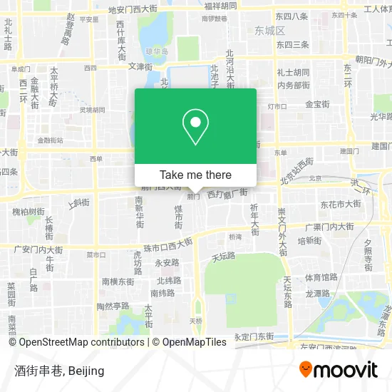 酒街串巷 map