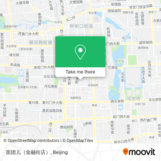 面团儿（金融街店） map
