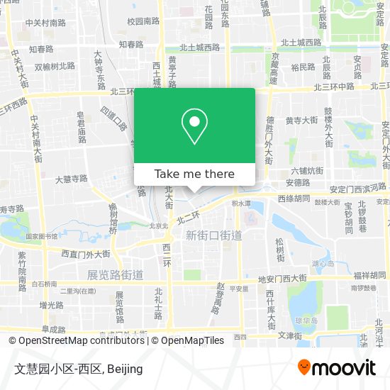 文慧园小区-西区 map