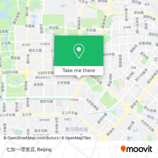 七加一理发店 map