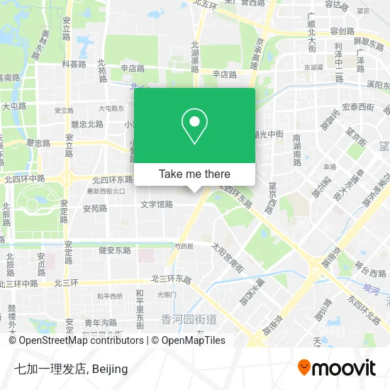 七加一理发店 map