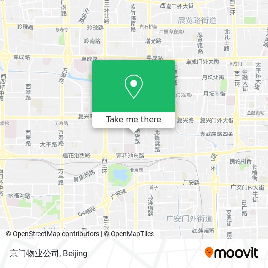 京门物业公司 map