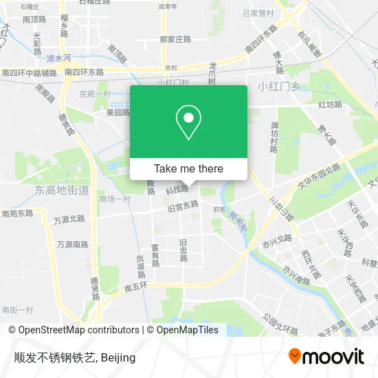顺发不锈钢铁艺 map