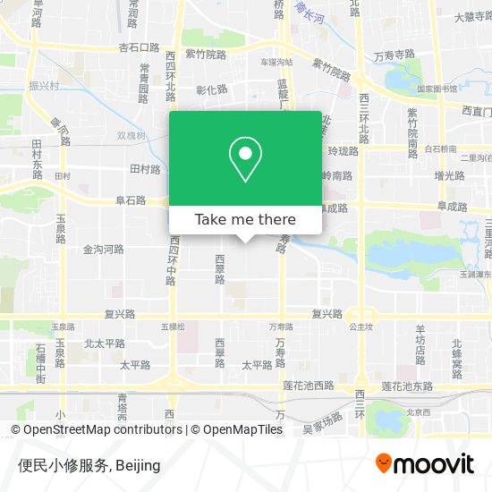 便民小修服务 map