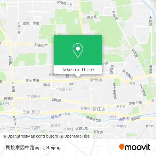民族家园中路南口 map