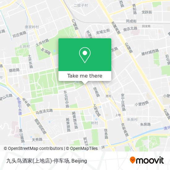 九头鸟酒家(上地店)-停车场 map